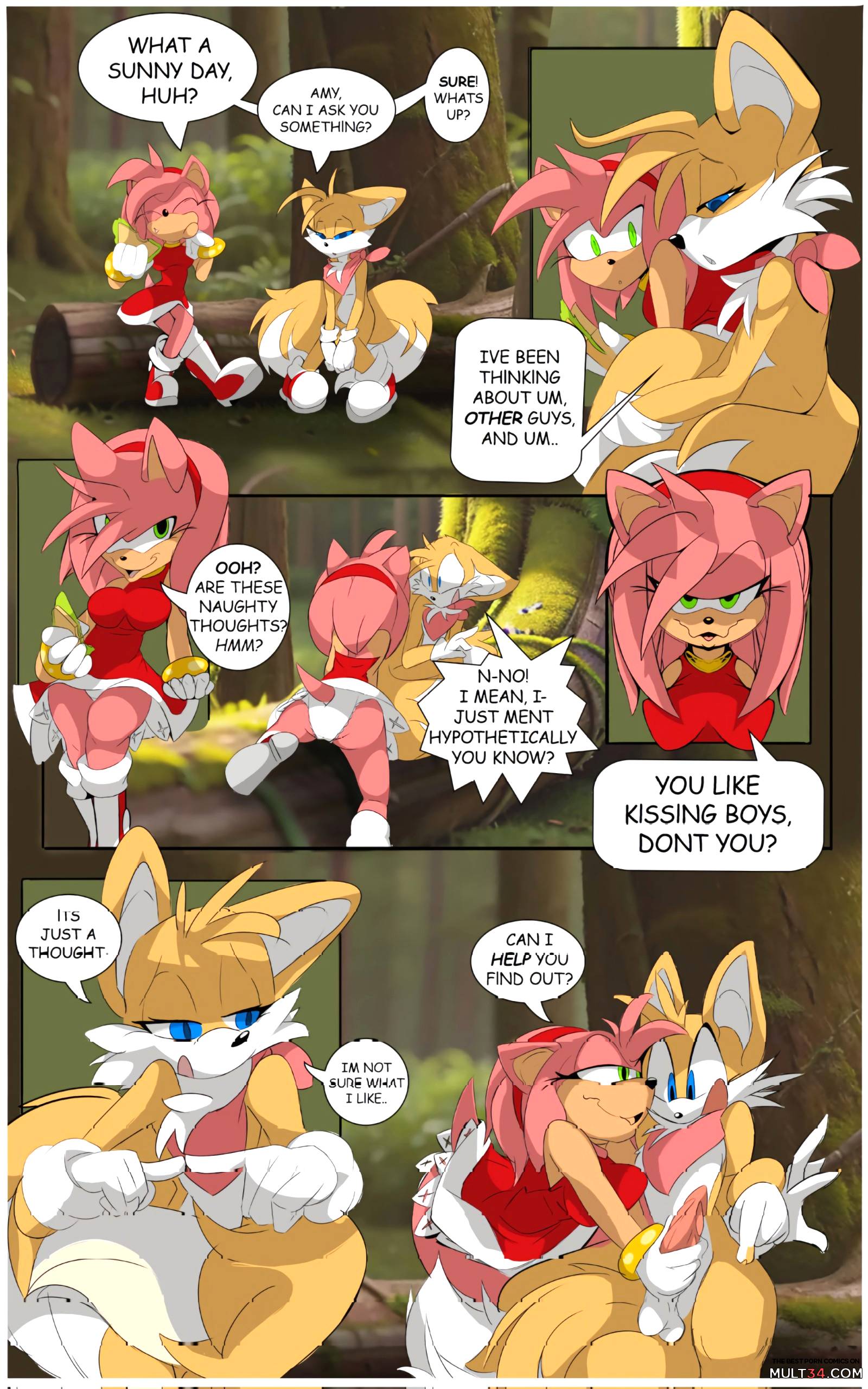 Sonic The Hedgehog porn comics, cartoon porn comics, Rule 34