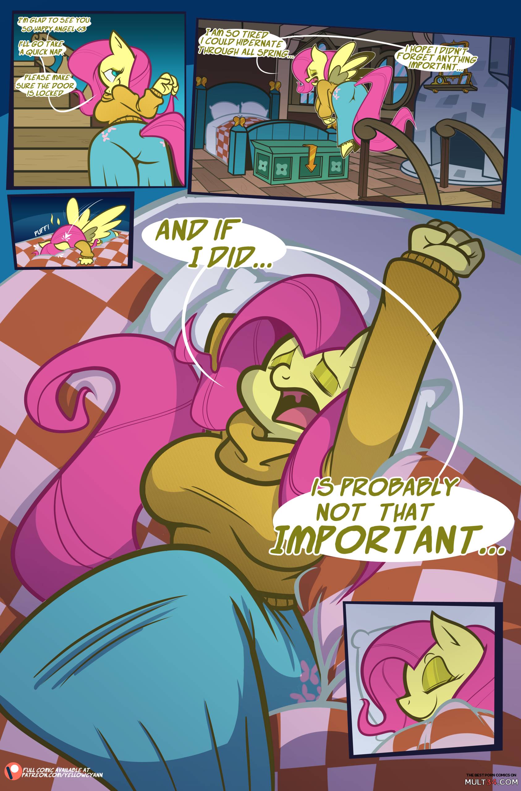 Fluttershy's Overtime page 3