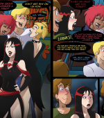 Fred and Shaggy party with the Hex Girls page 1