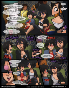 Hiro's First College Party page 1