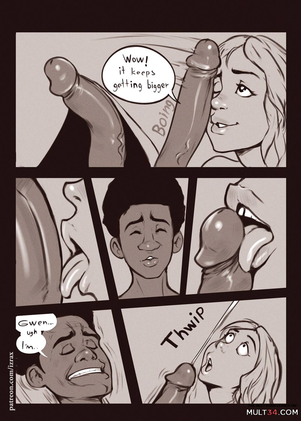 Into the Spider-Gwen by Irza page 5