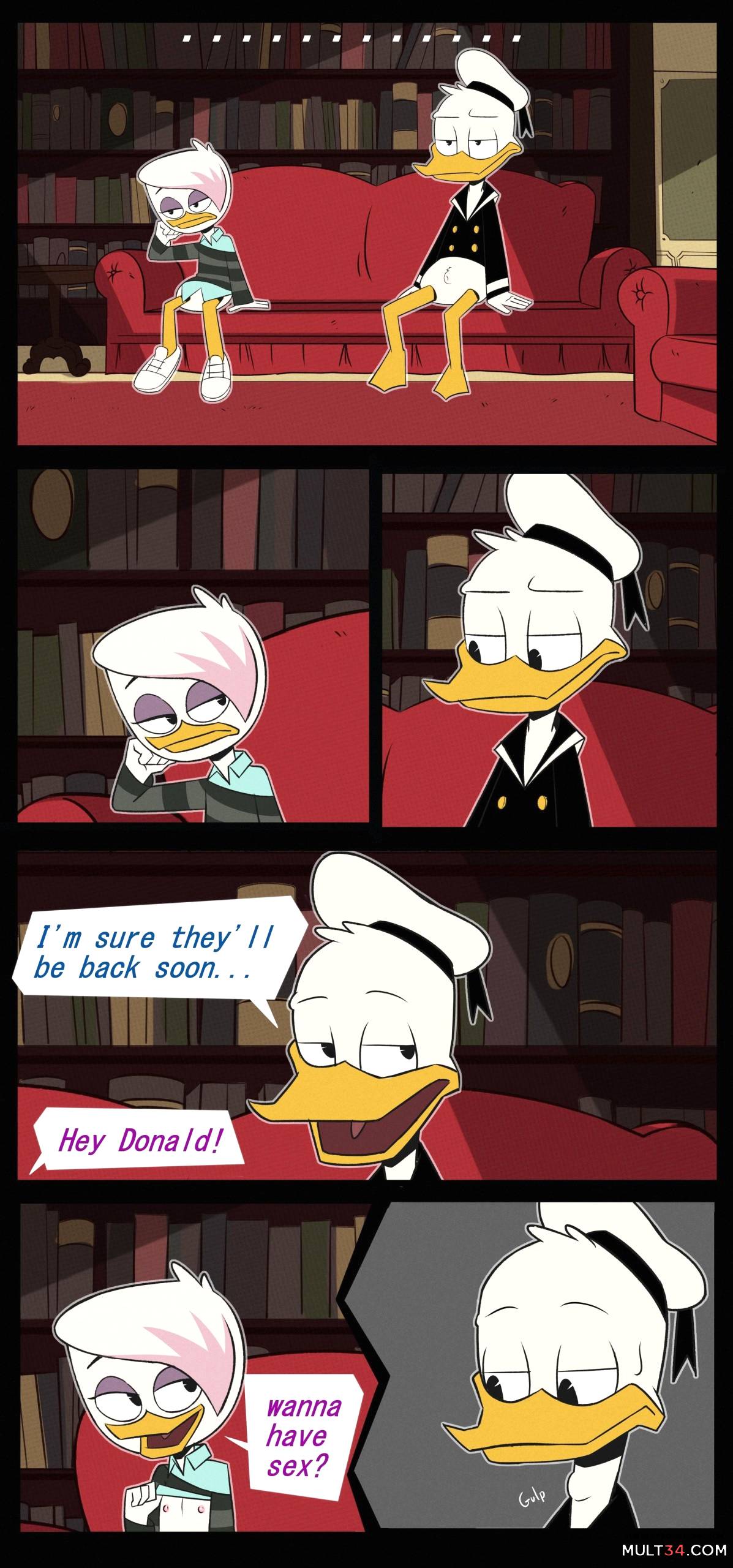 Bored Donald and Lena Lena page 1