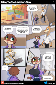 Filling The Void: An Otter's Story page 1