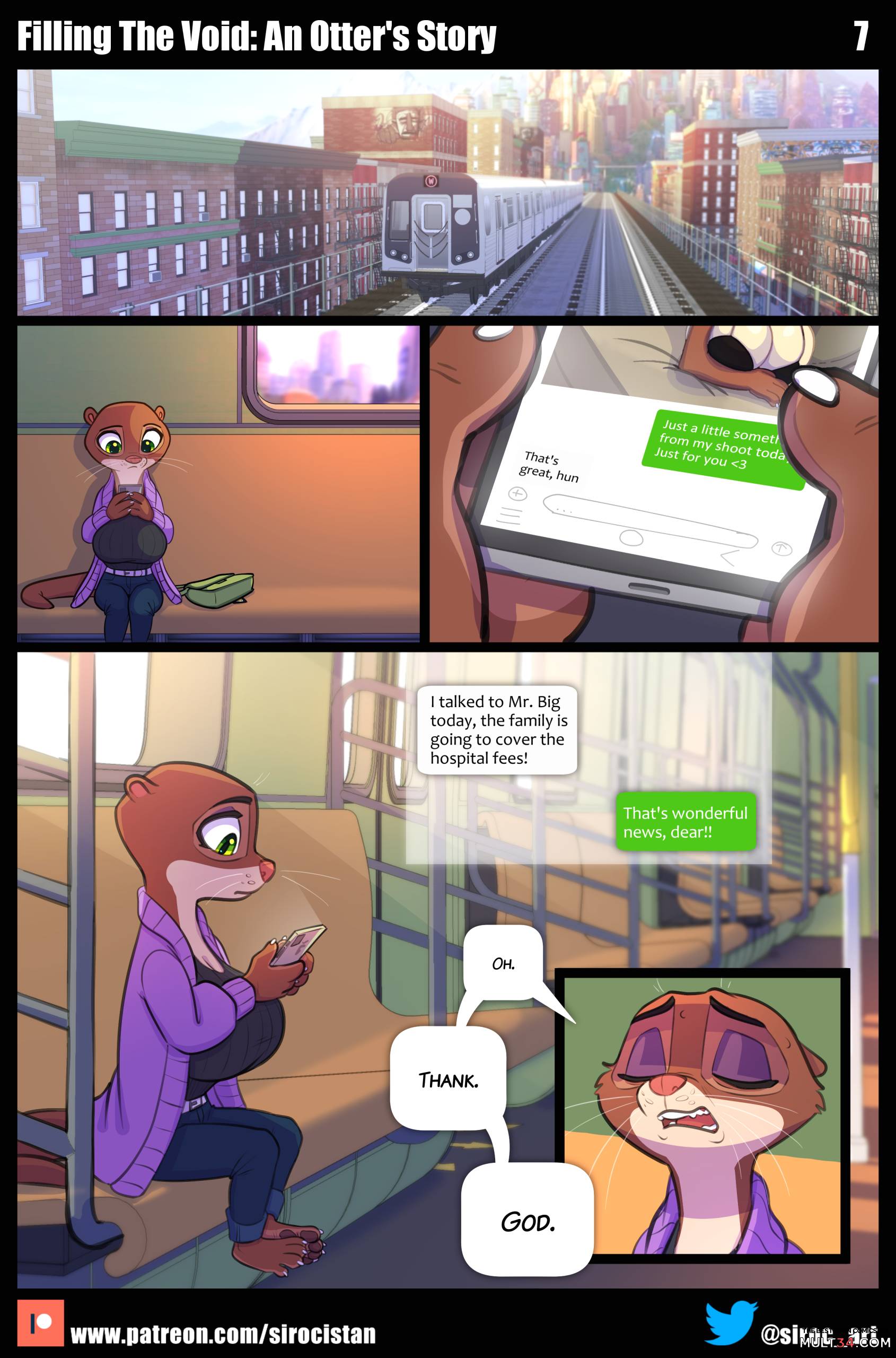 Filling The Void: An Otter's Story page 7