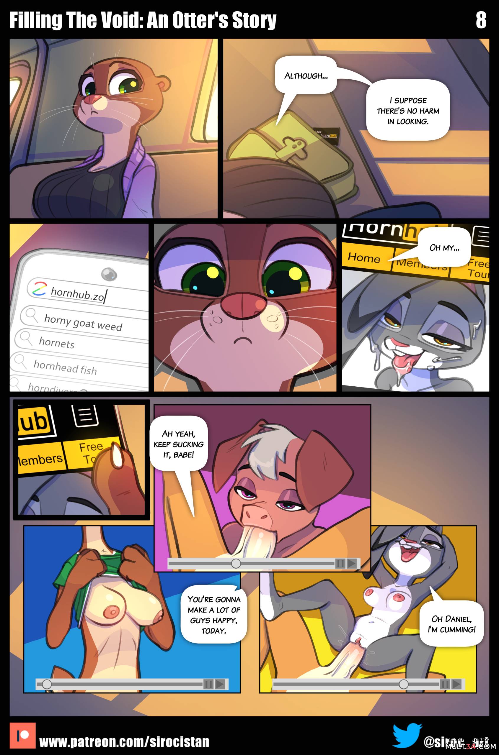 Filling The Void: An Otter's Story page 8