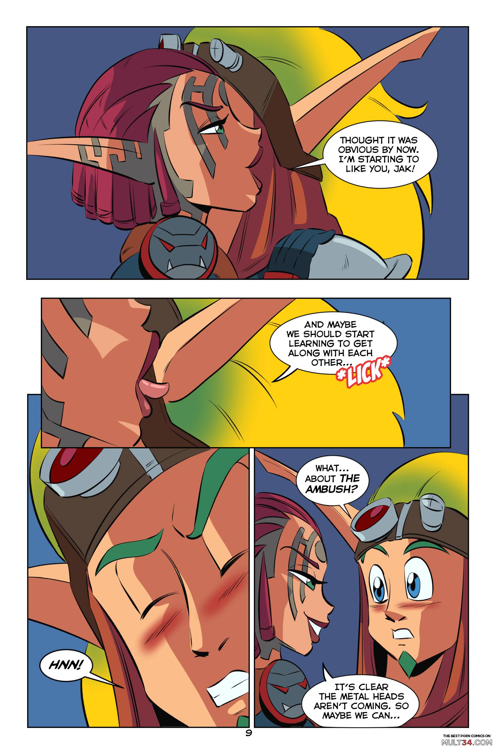 Jak and Ashelin: Stakeout page 10