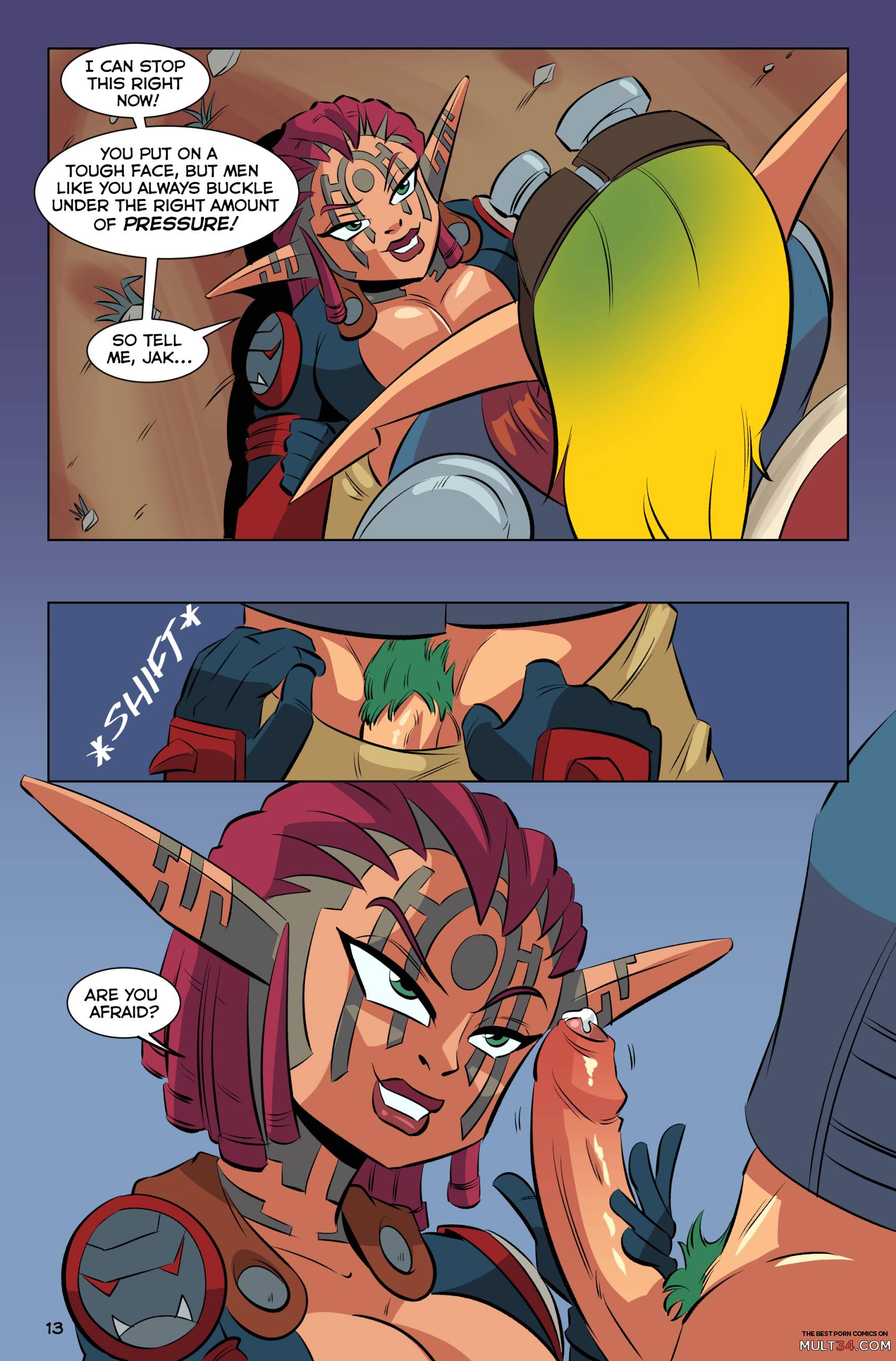 Jak and Ashelin: Stakeout page 14