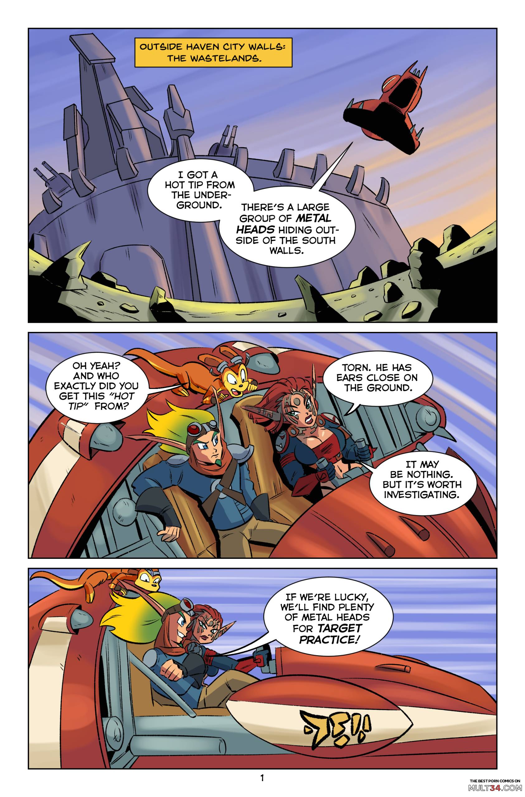 Jak and Ashelin: Stakeout page 2