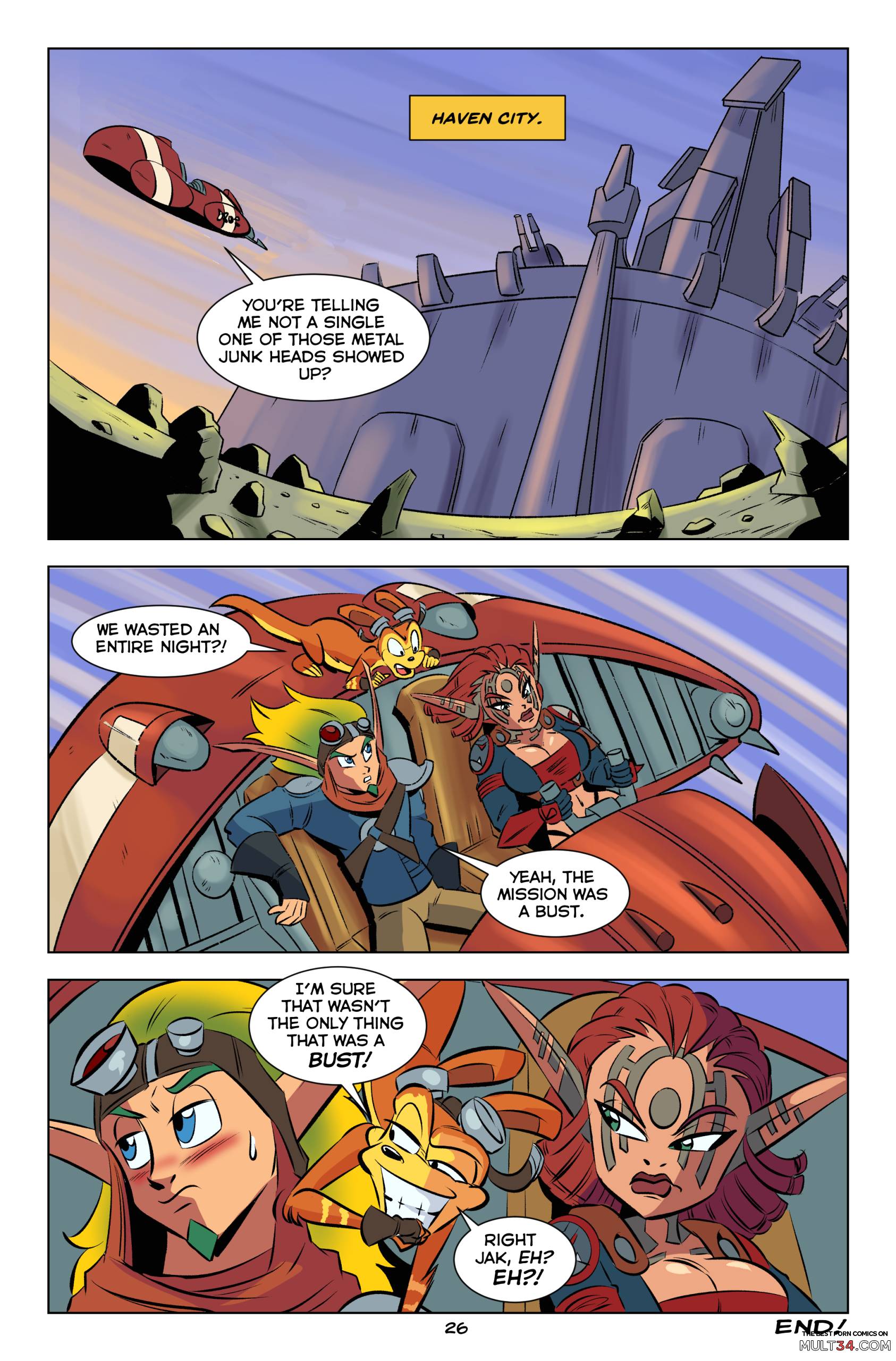 Jak and Ashelin: Stakeout page 27