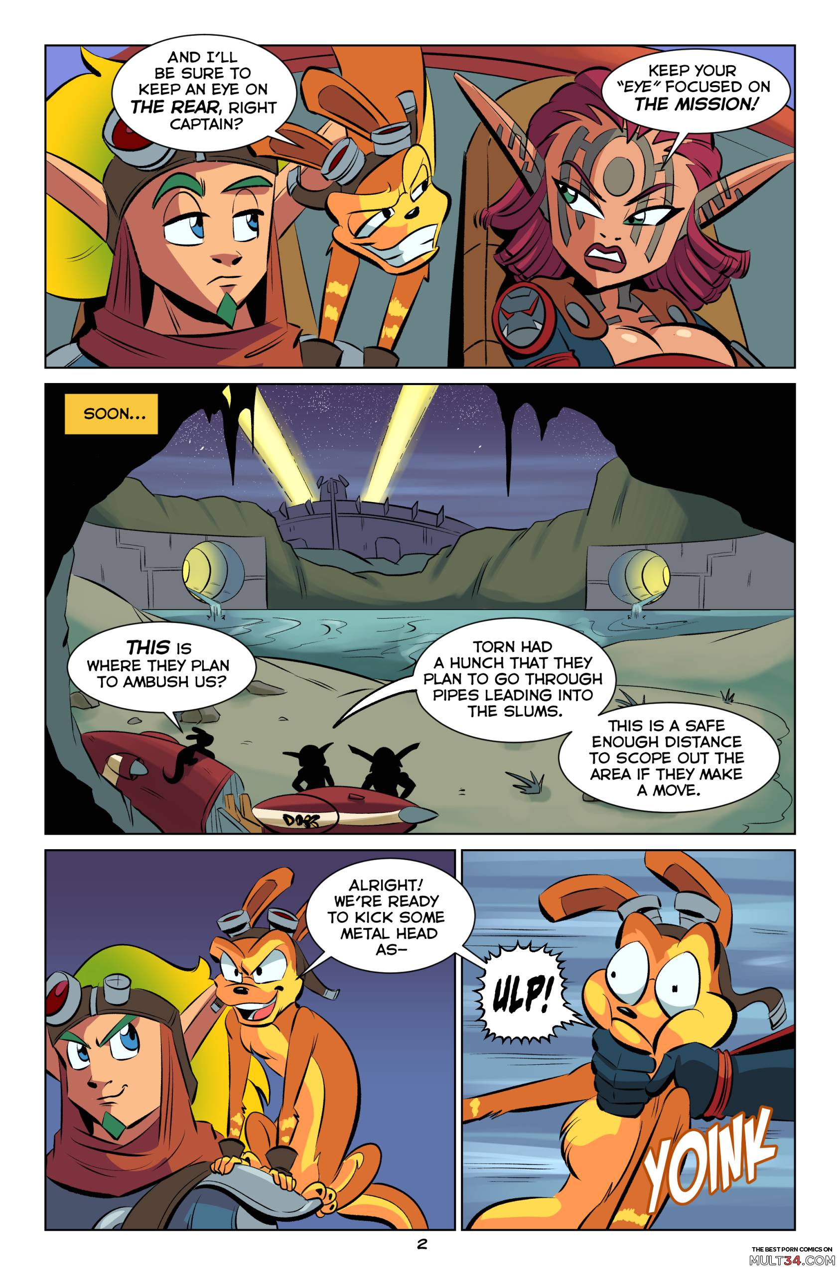 Jak and Ashelin: Stakeout page 3