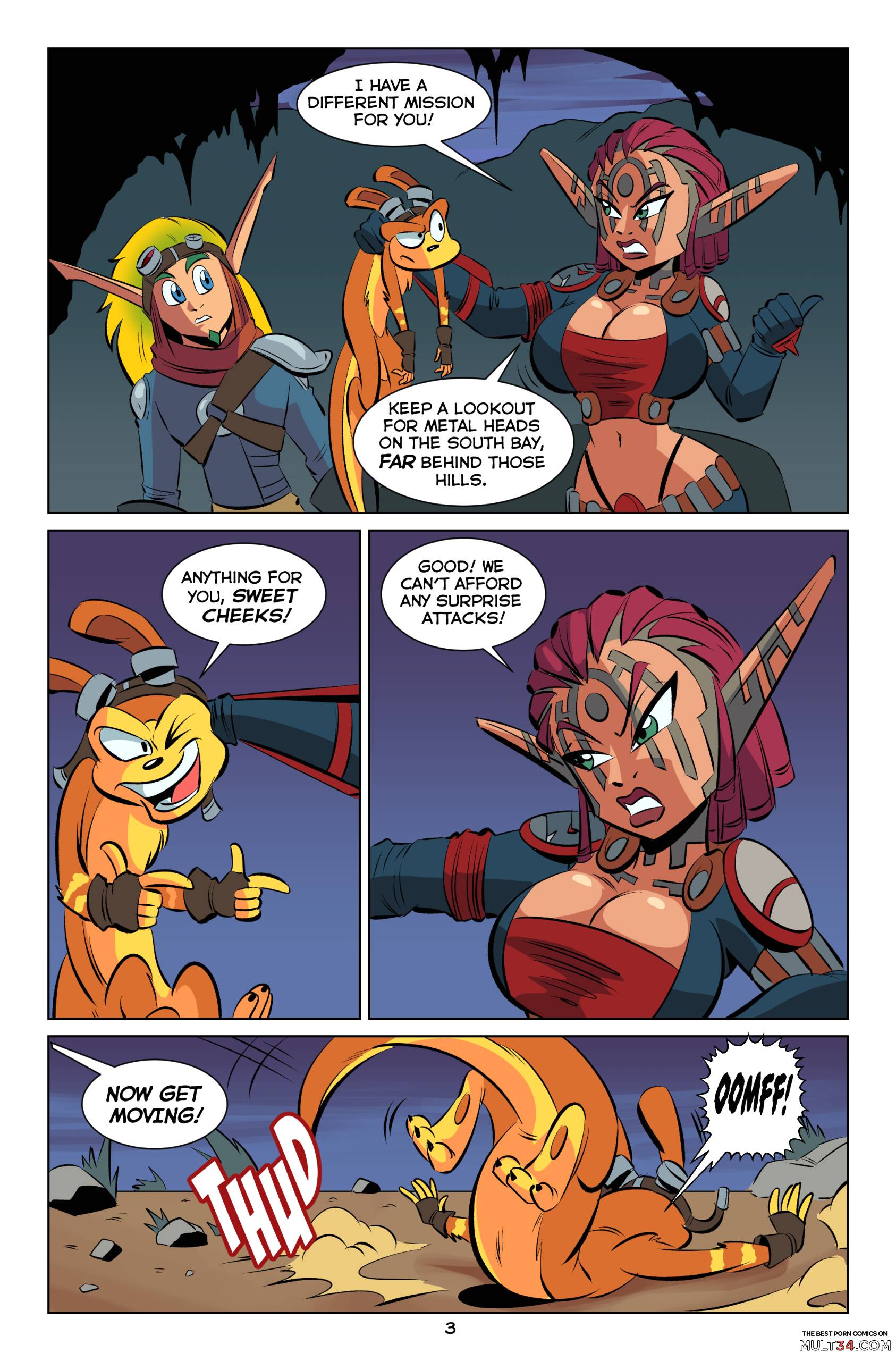 Jak and Ashelin: Stakeout page 4