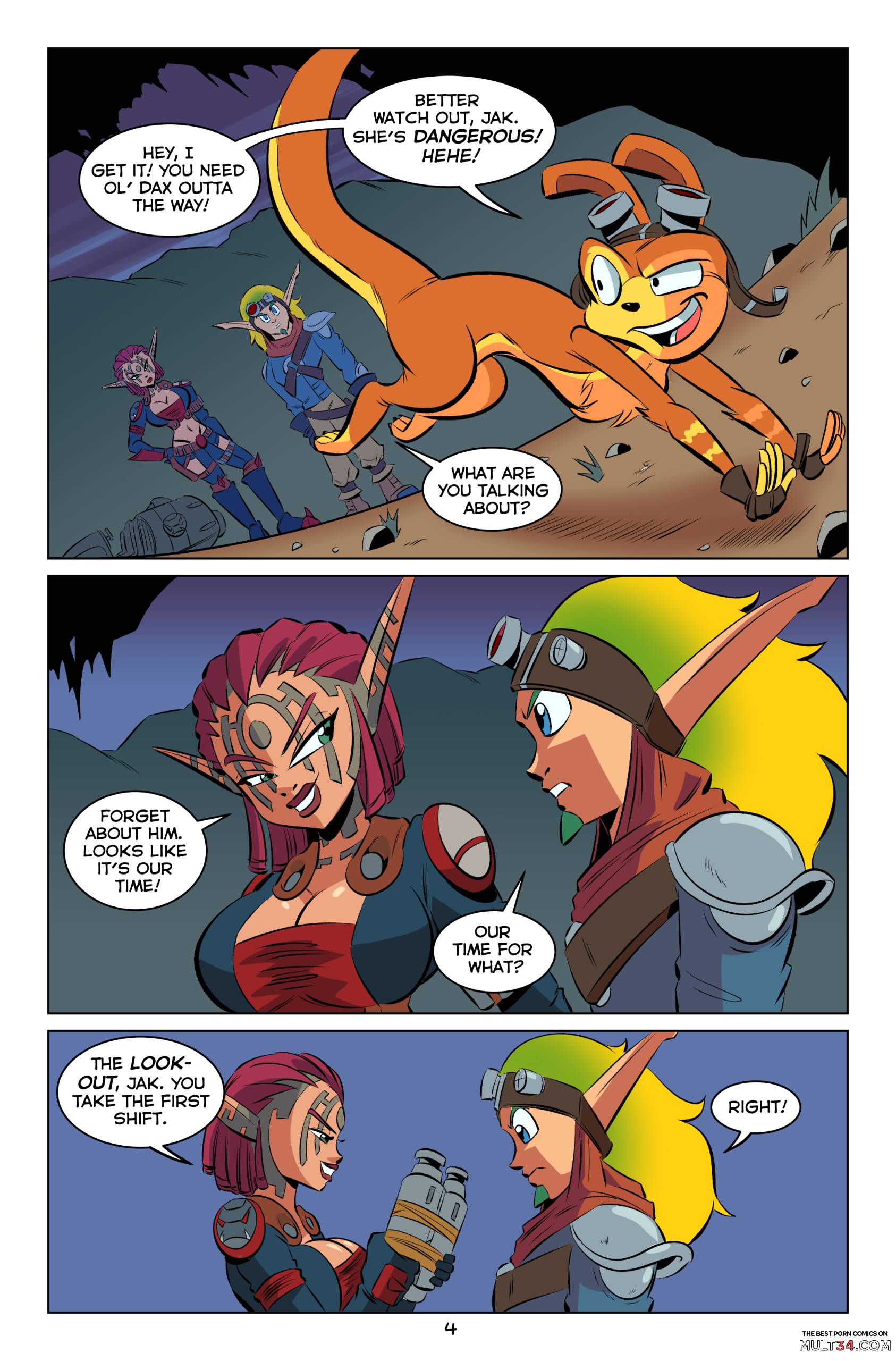 Jak and Ashelin: Stakeout page 5