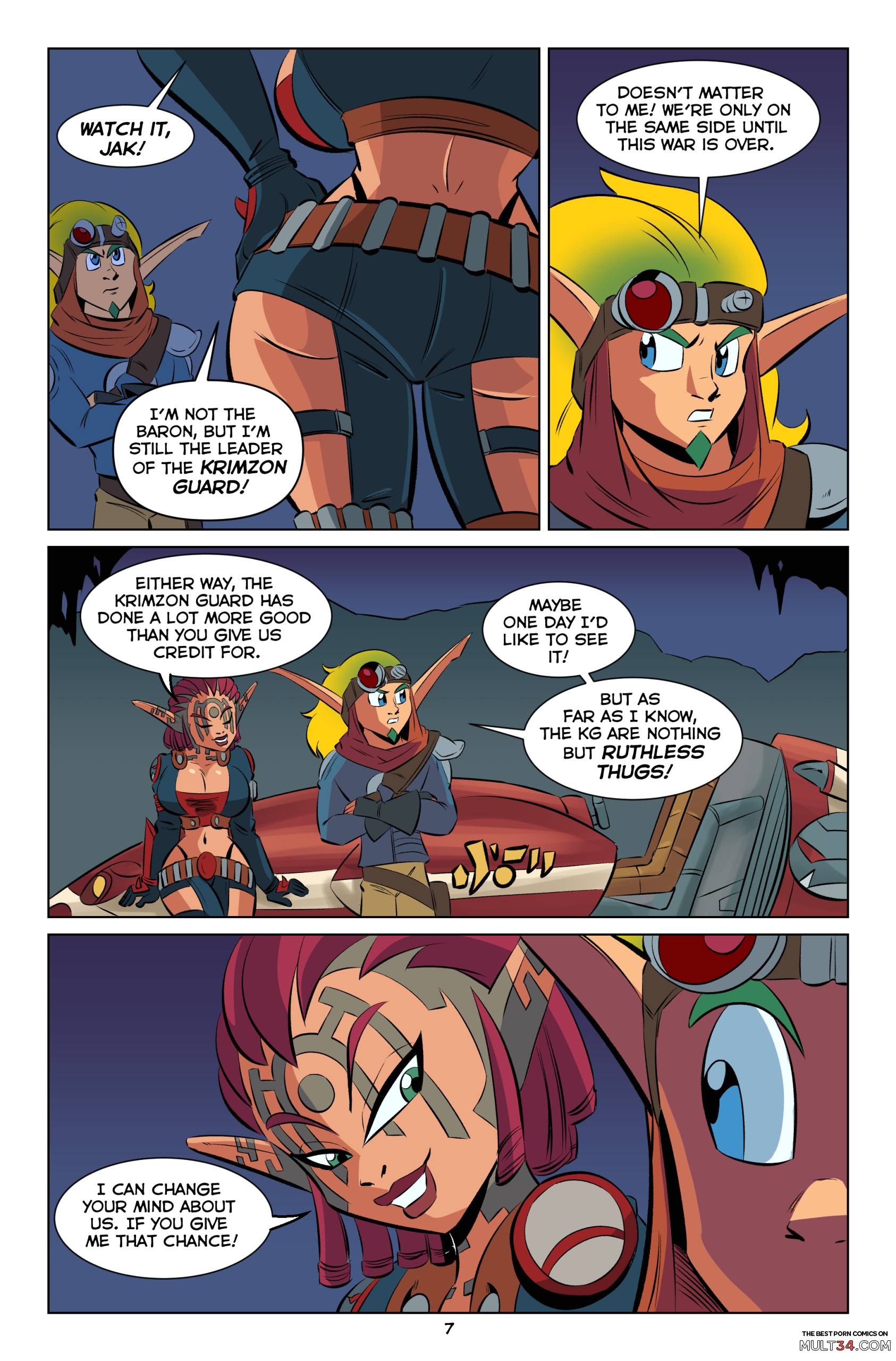 Jak and Ashelin: Stakeout page 8