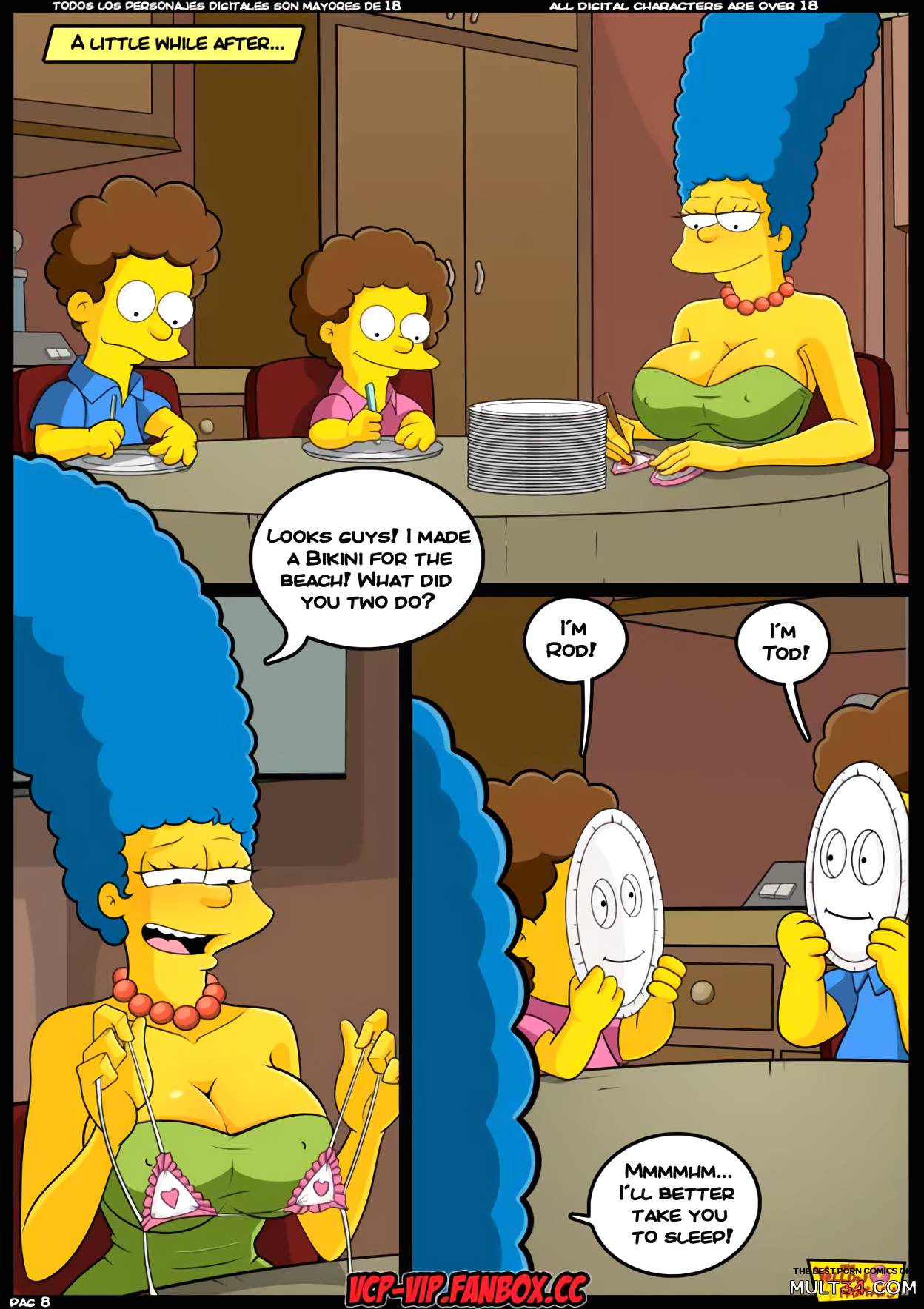 The Yellow Fantasy: Babysitting without Babysitting page 9