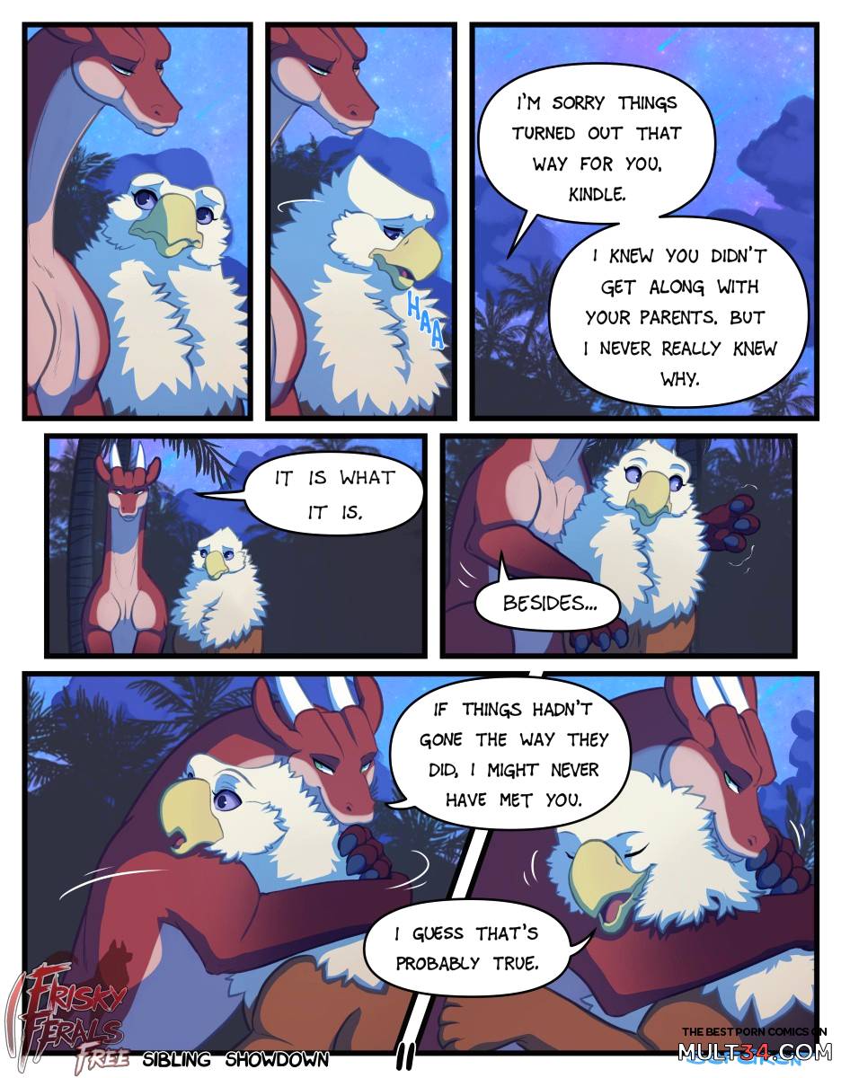 Frisky Ferals - Sibling Showdown page 11