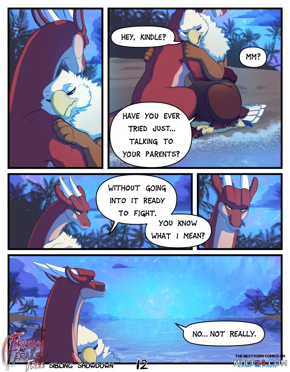 Frisky Ferals - Sibling Showdown page 12