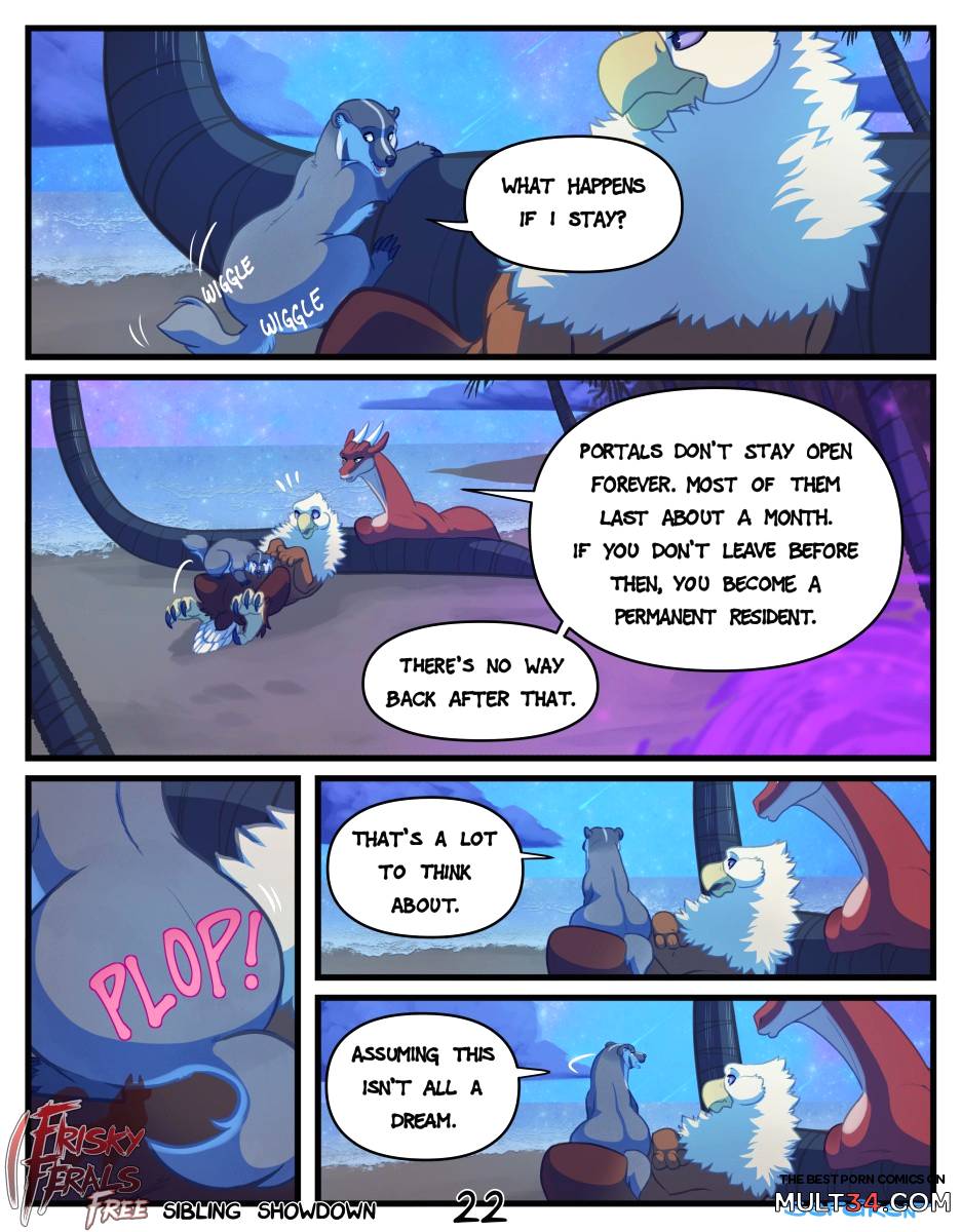 Frisky Ferals - Sibling Showdown page 22