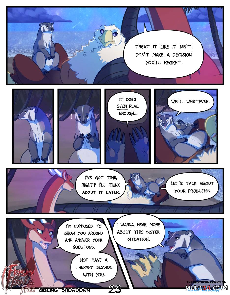 Frisky Ferals - Sibling Showdown page 23