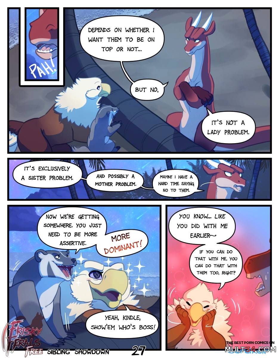 Frisky Ferals - Sibling Showdown page 27