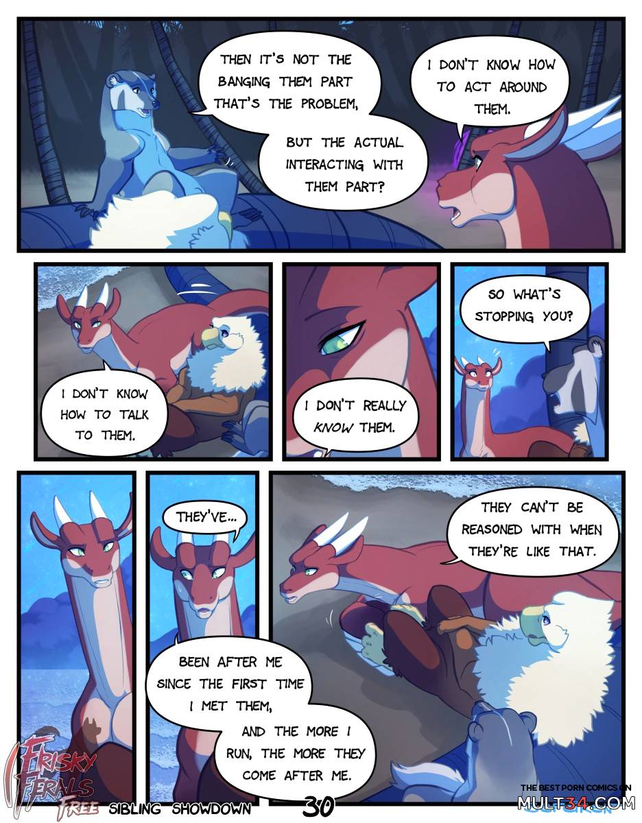 Frisky Ferals - Sibling Showdown page 30