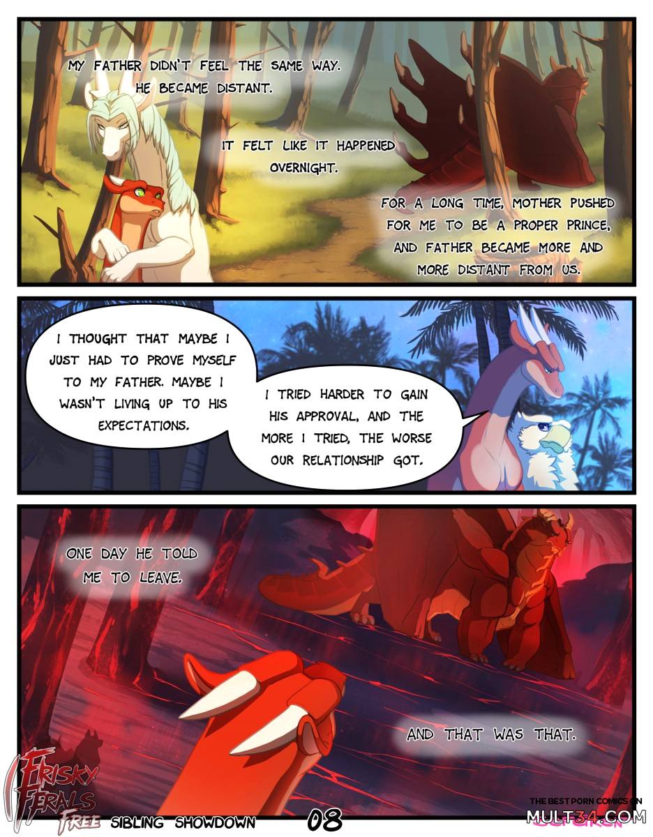 Frisky Ferals - Sibling Showdown page 8