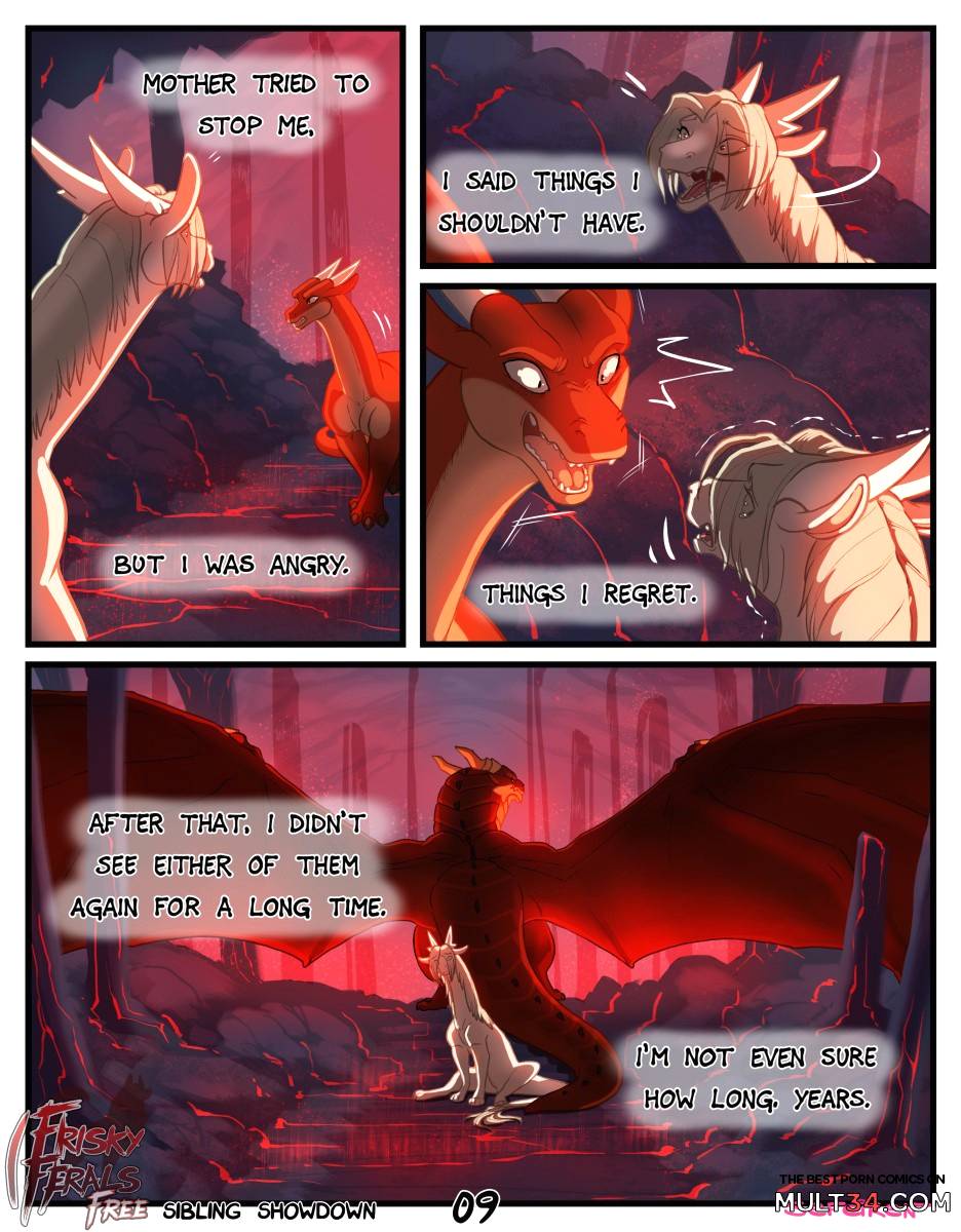 Frisky Ferals - Sibling Showdown page 9