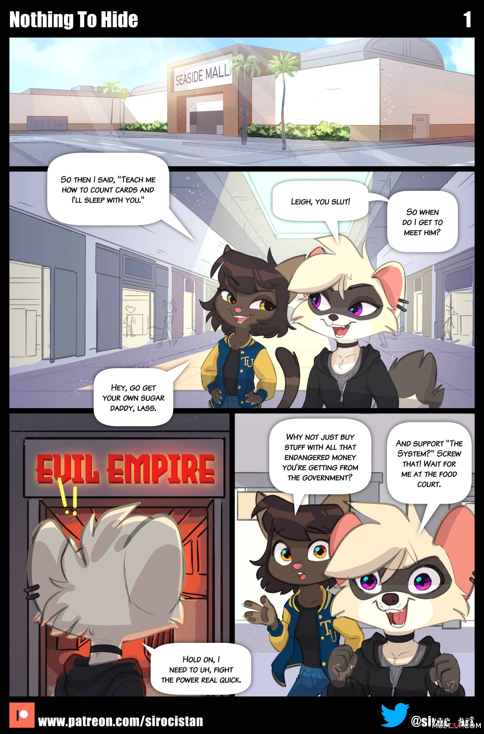 Nothing To Hide page 1