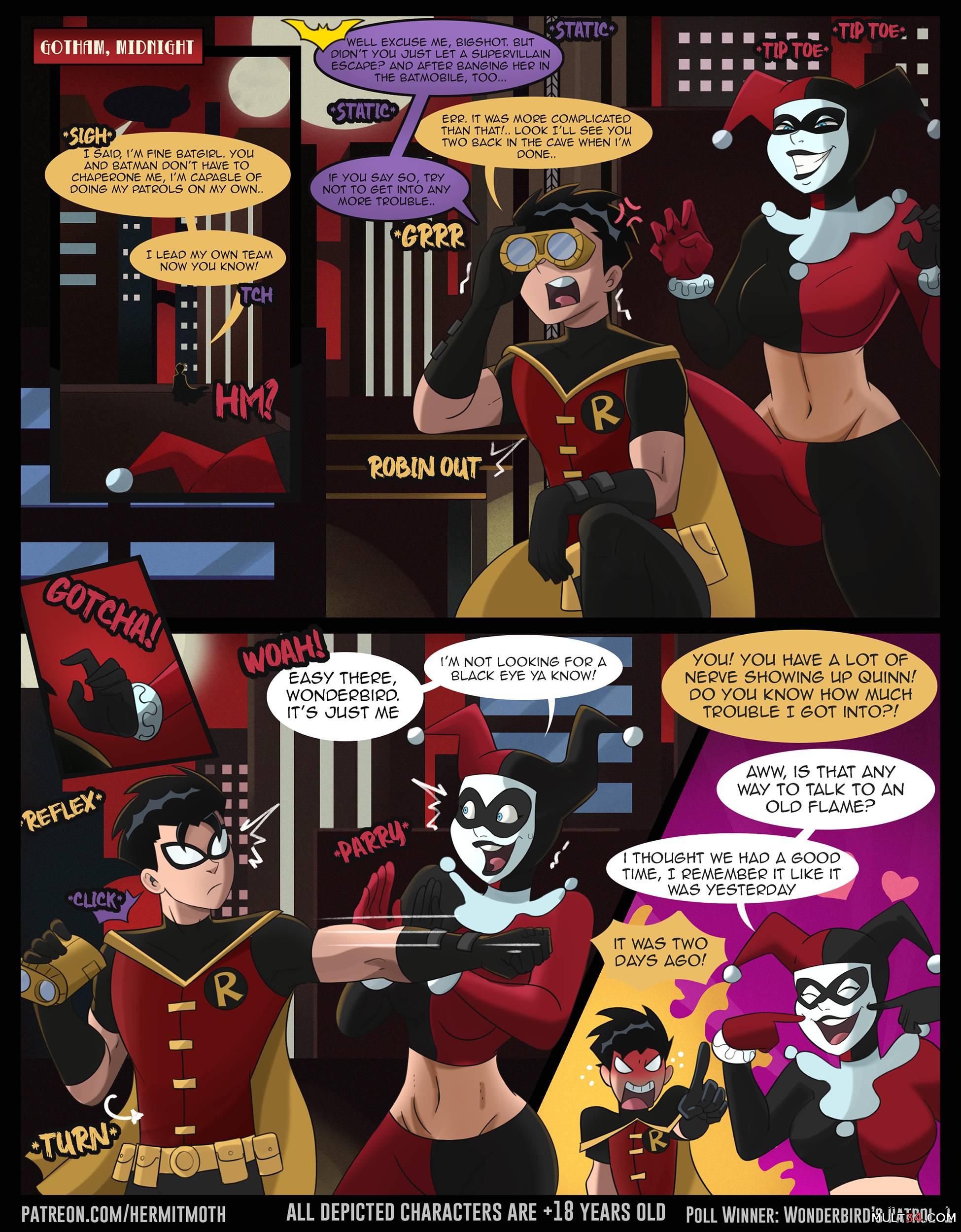 Robin x harley quinn