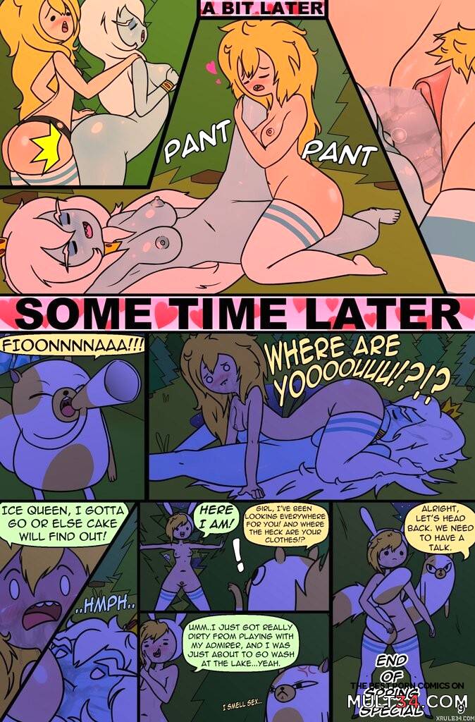 MisAdventure Time Spring Special: The Cat, the Queen, and the Forest - Porn Comics page 9