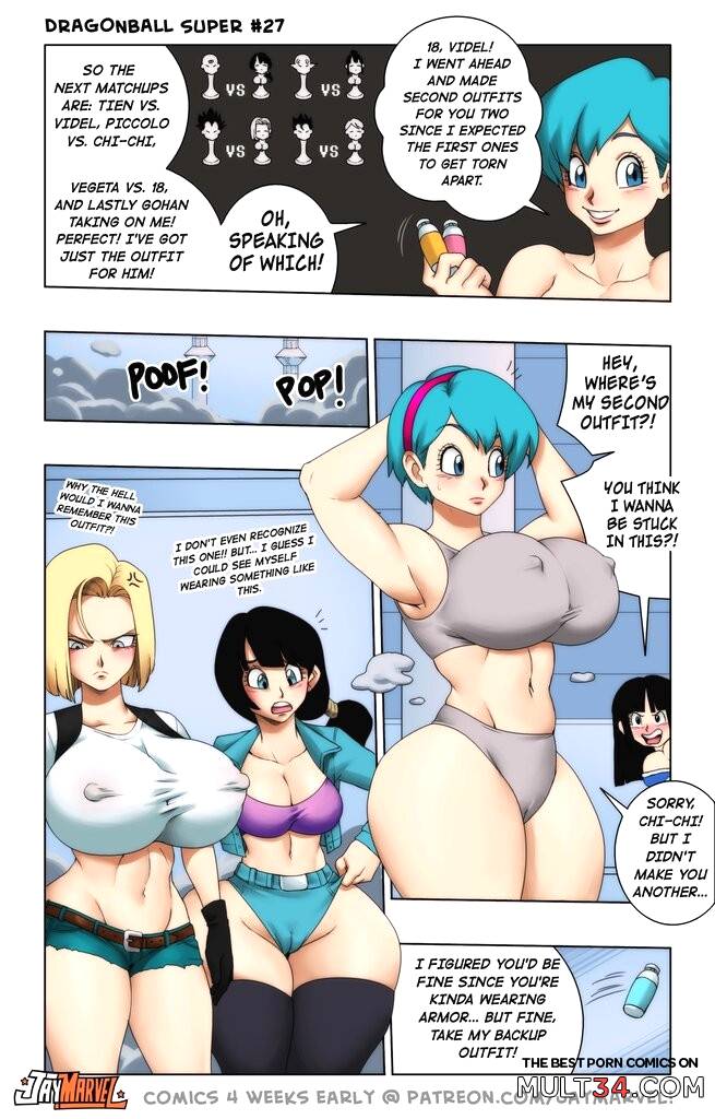 New Tournament DBS - Porn Comics page 27
