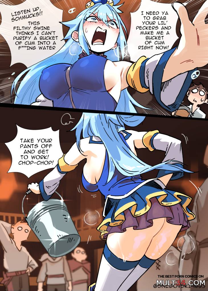 A Bucket of Aqua! - Porn Comics page 3