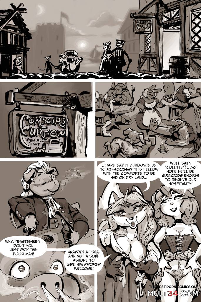 The Adventures of Black Paige - Porn Comics page 7