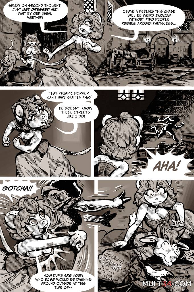 The Adventures of Black Paige - Porn Comics page 9