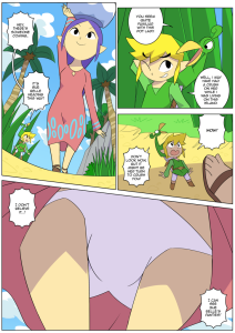 The Journey Up Sue Belle's Panties - Porn Comics page 1