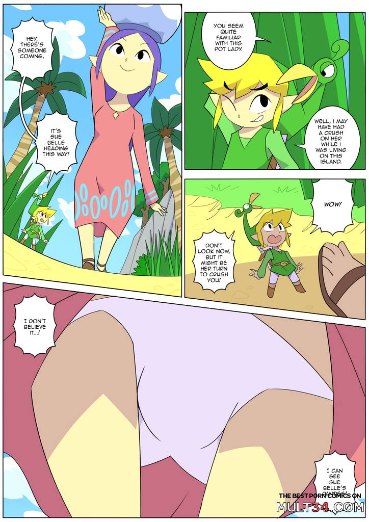 The Journey Up Sue Belle's Panties - Porn Comics page 1