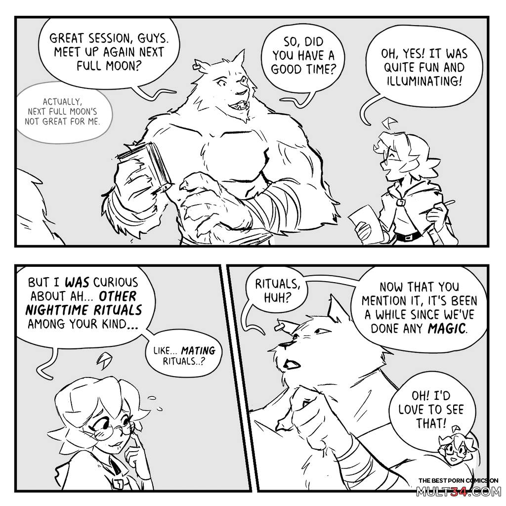 Werewolf Social Behavior - Porn Comics page 3