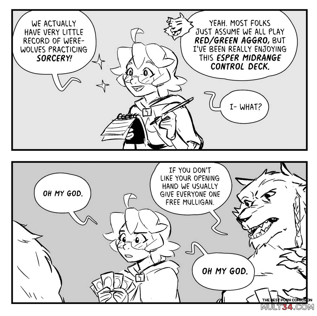 Werewolf Social Behavior - Porn Comics page 4