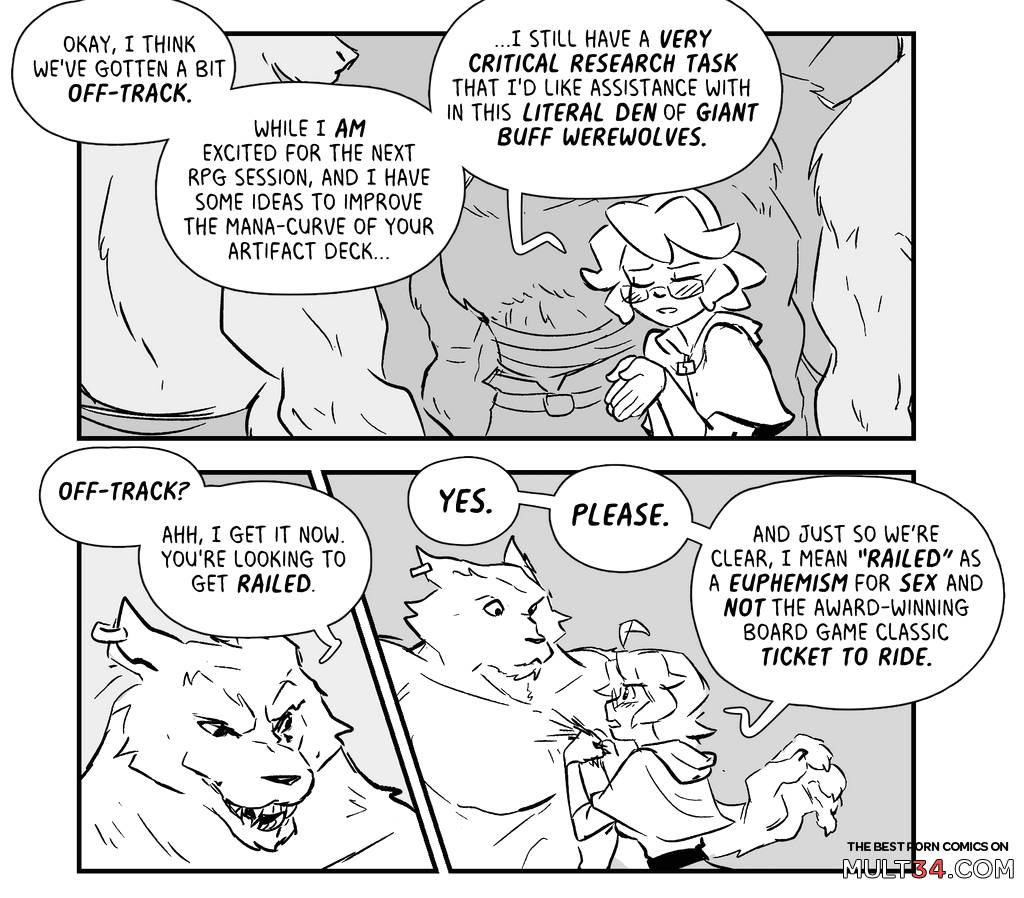 Werewolf Social Behavior - Porn Comics page 5