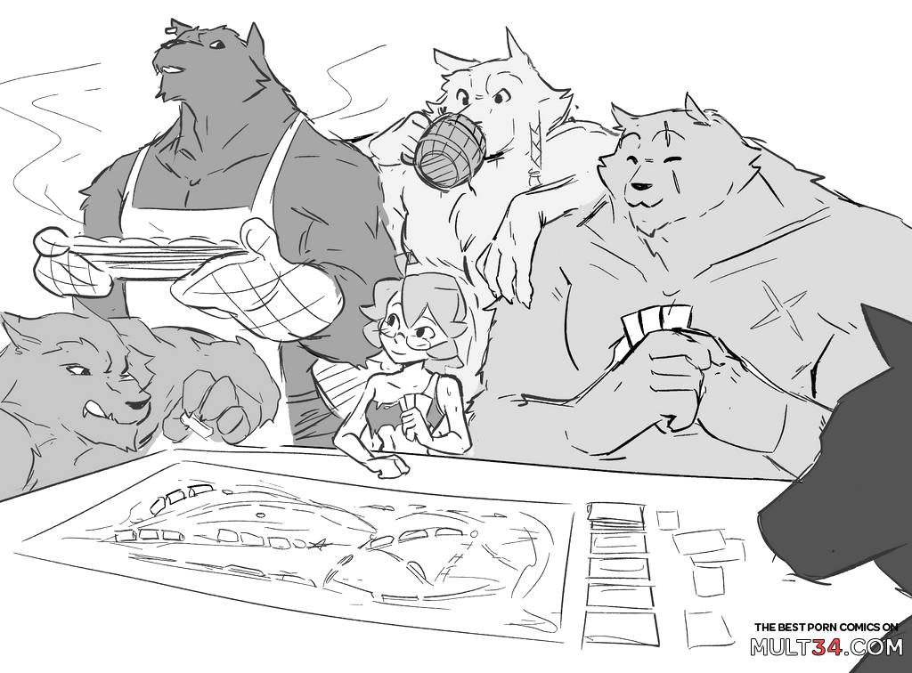 Werewolf Social Behavior - Porn Comics page 9