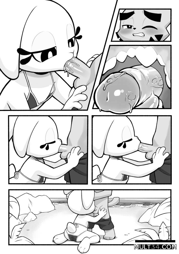 Fun at the "Secret" Beach - Porn Comics page 3