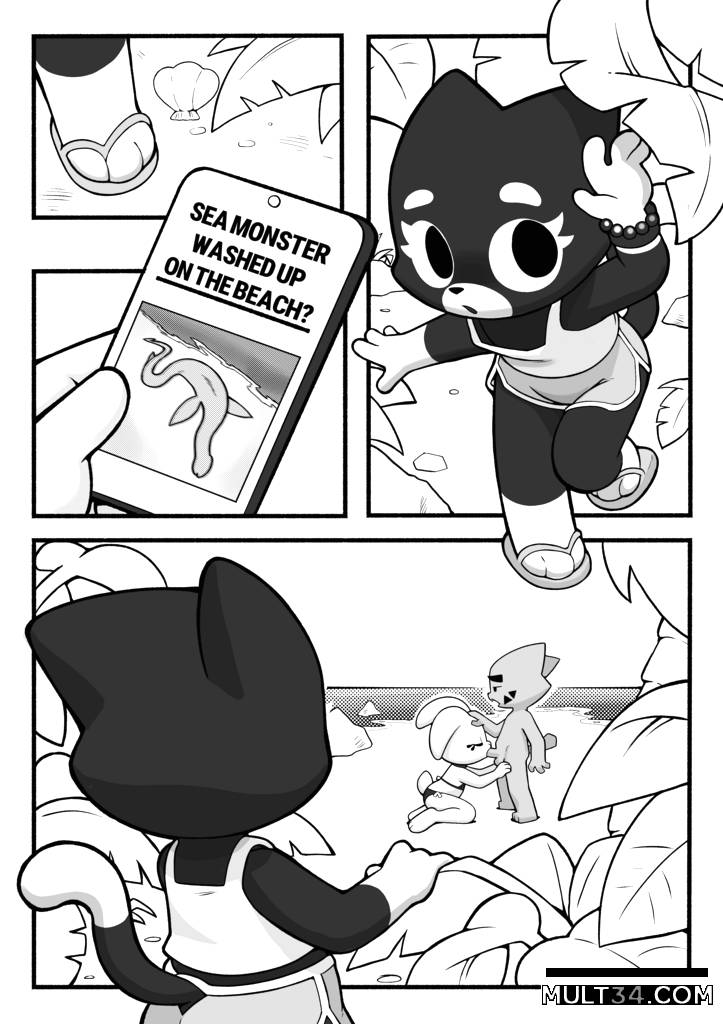 Fun at the "Secret" Beach - Porn Comics page 4