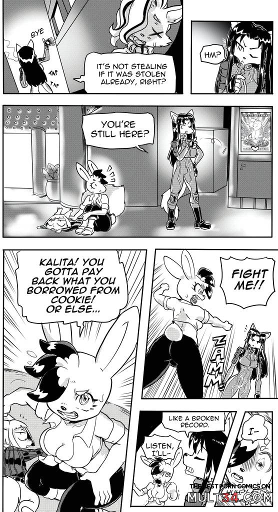 Furry Fight Chronicles 21 - 30 - Porn Comics page 204