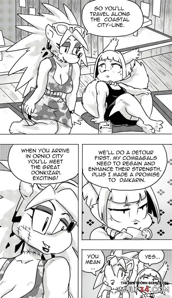 Furry Fight Chronicles 51 - 58 - Porn Comics page 119