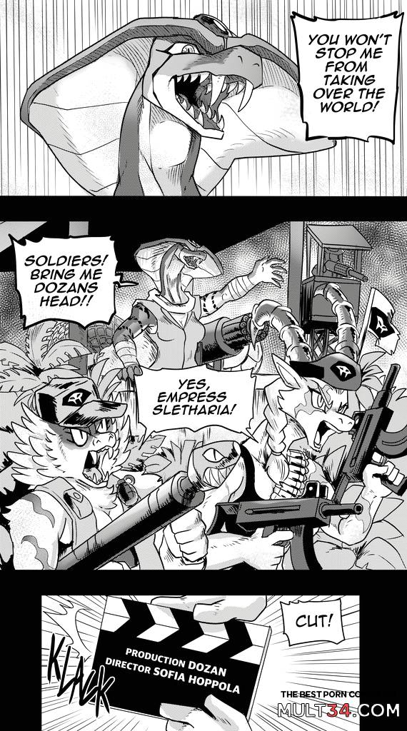 Furry Fight Chronicles 51 - 58 - Porn Comics page 40