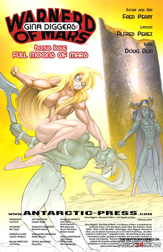 Gina Diggers: Warnerd of Mars - Porn Comics page 2