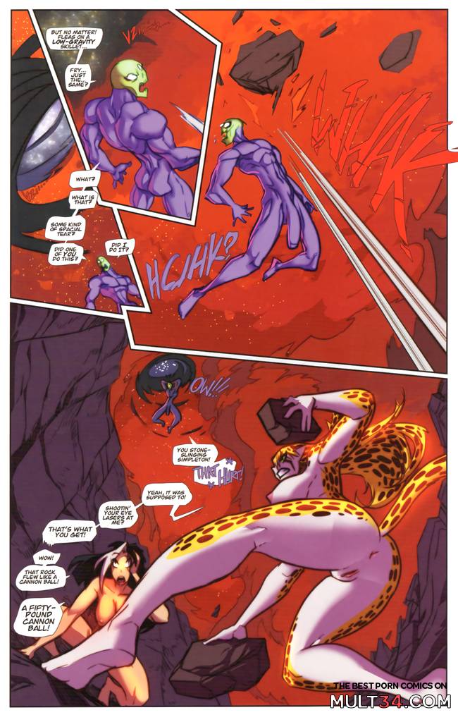 Gold Digger: War Mistress Of Mars 1 - 4 - Porn Comics page 11