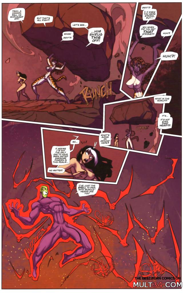 Gold Digger: War Mistress Of Mars 1 - 4 - Porn Comics page 12