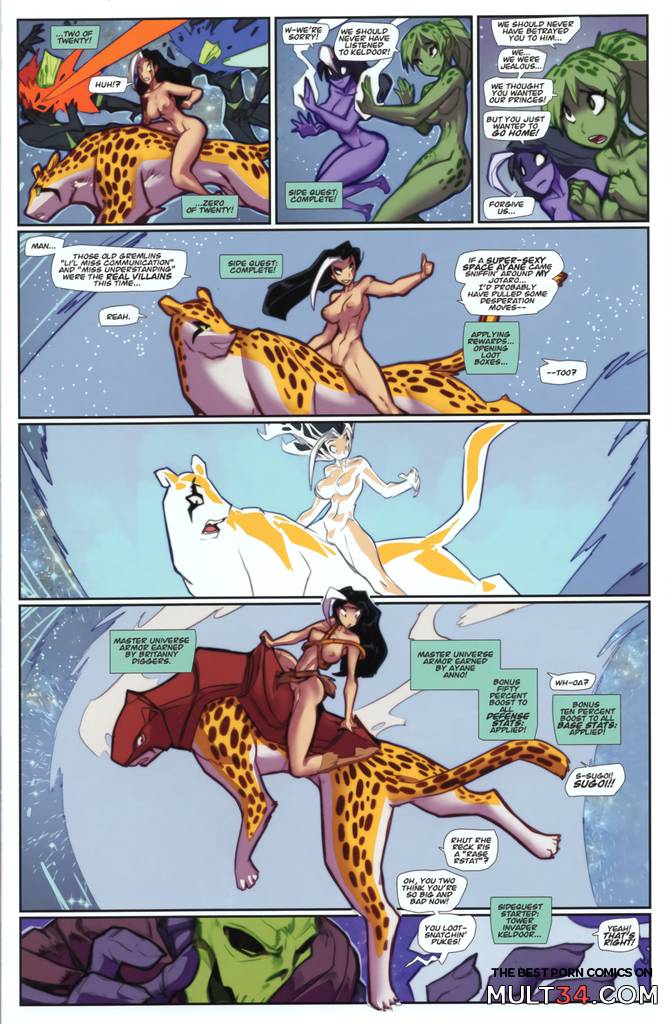 Gold Digger: War Mistress Of Mars 1 - 4 - Porn Comics page 85