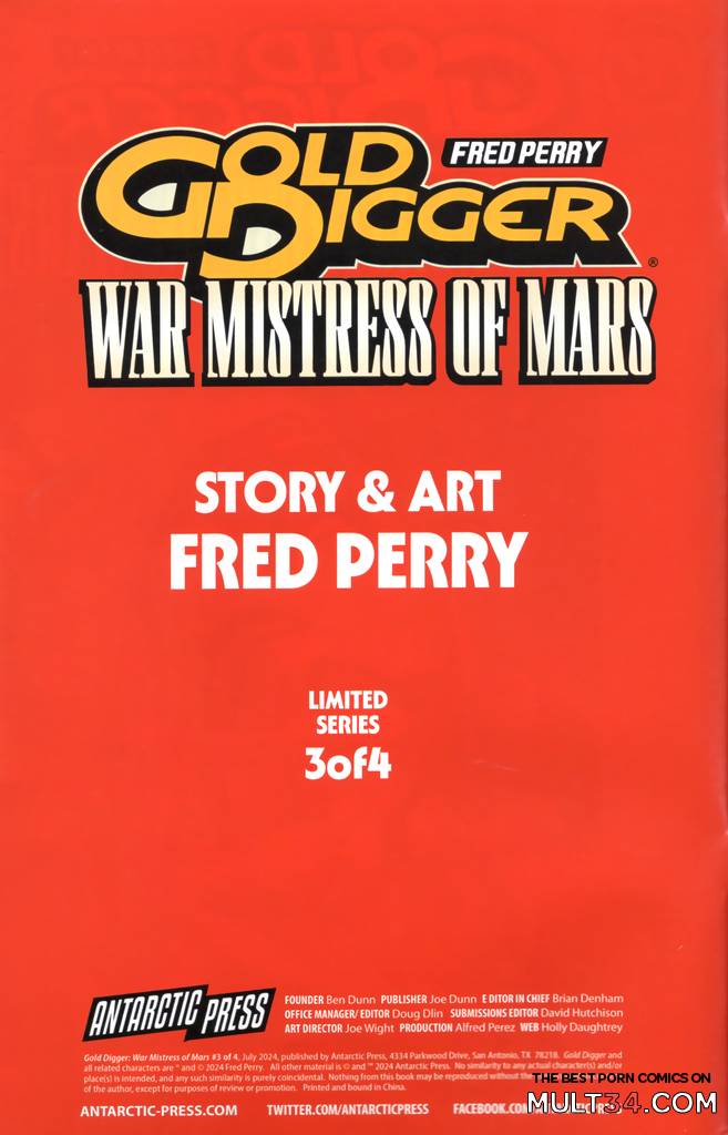 Gold Digger: War Mistress Of Mars 1 - 4 - Porn Comics page 93