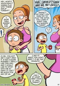 Incest and Morty - Porn Comics page 1